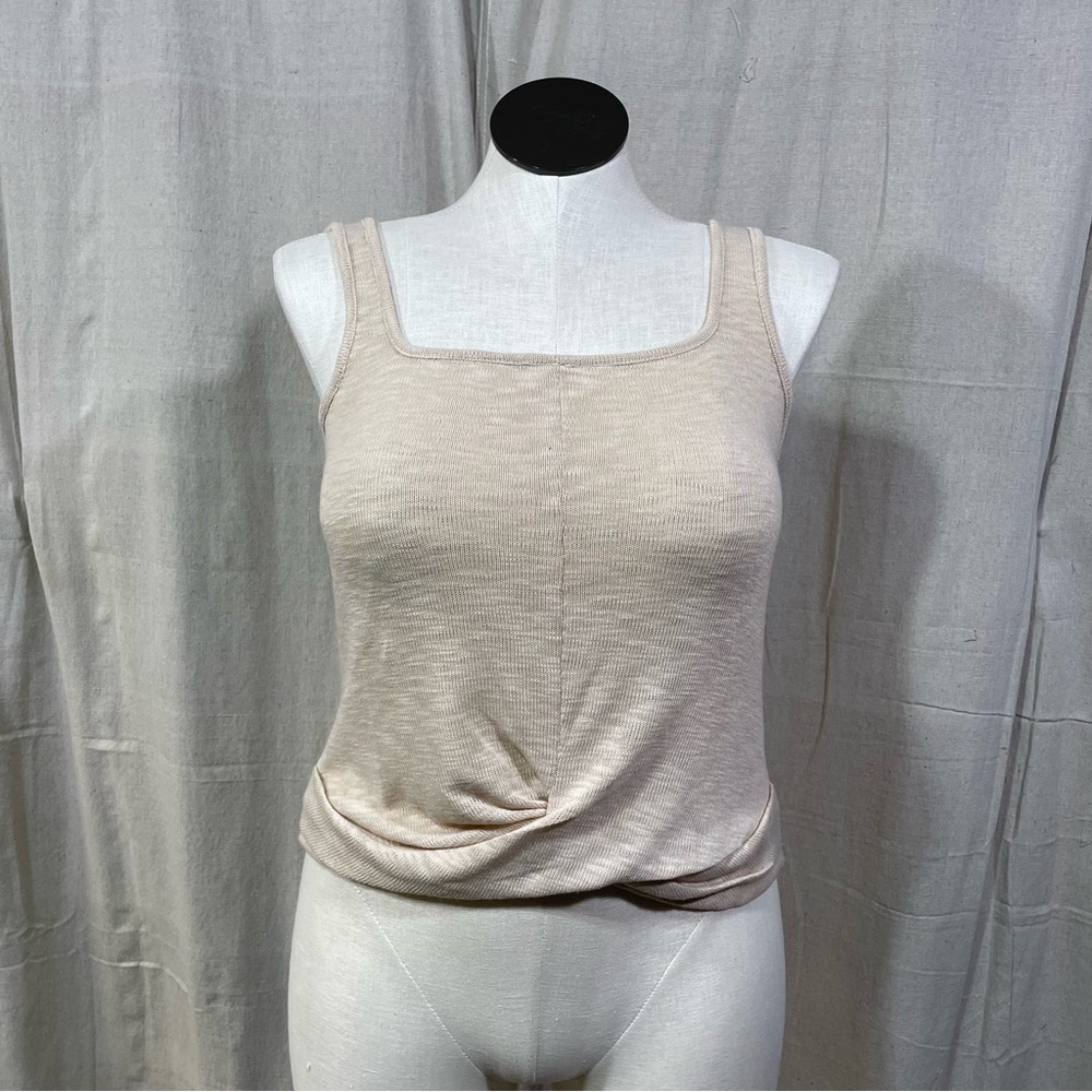 Amaryllis x Ashlee Nichols Tan Twist Tank
